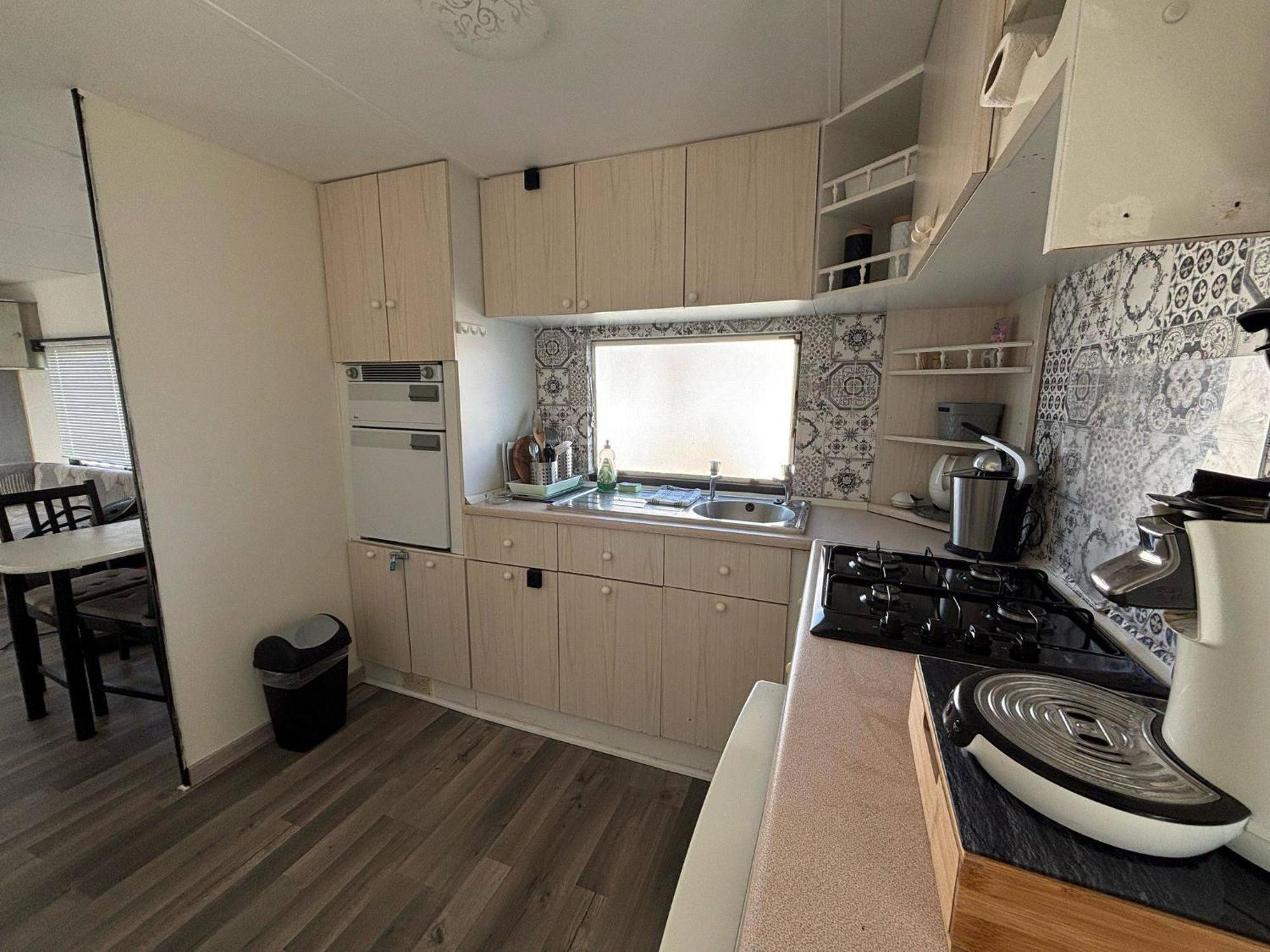 Mobile Home Au Camping New Vennepark Harendijk Luaran gambar